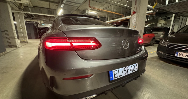 Mercedes-Benz Klasa E cena 149500 przebieg: 133500, rok produkcji 2018 z Łódź małe 154